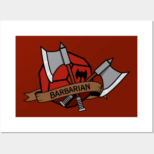 Barbarian Class (Dungeons and Dragons) Posters and Art